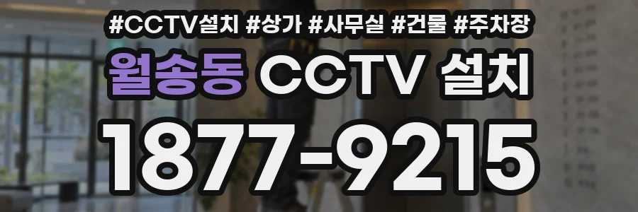 월송동 CCTV 설치