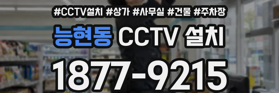 능현동 CCTV 설치