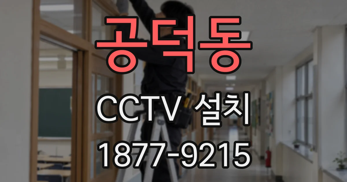 공덕동 CCTV 설치