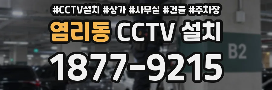 염리동 CCTV 설치
