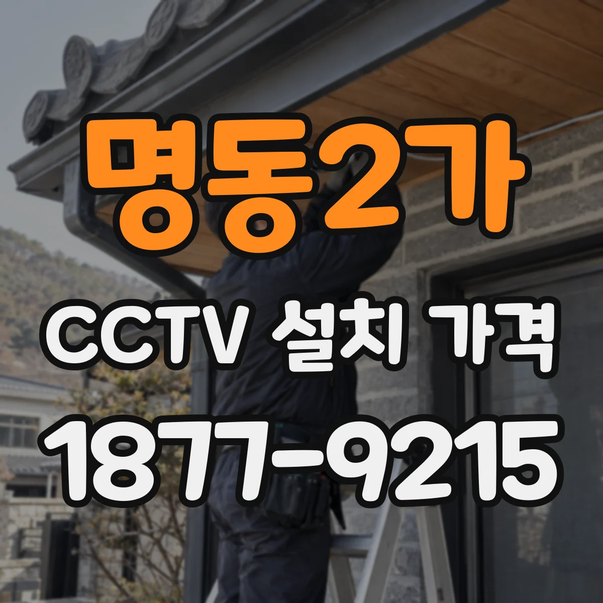 명동2가 CCTV 설치 가격