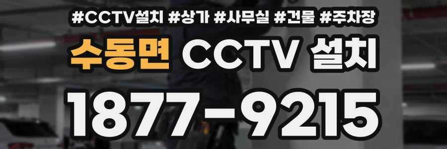 수동면 CCTV 설치