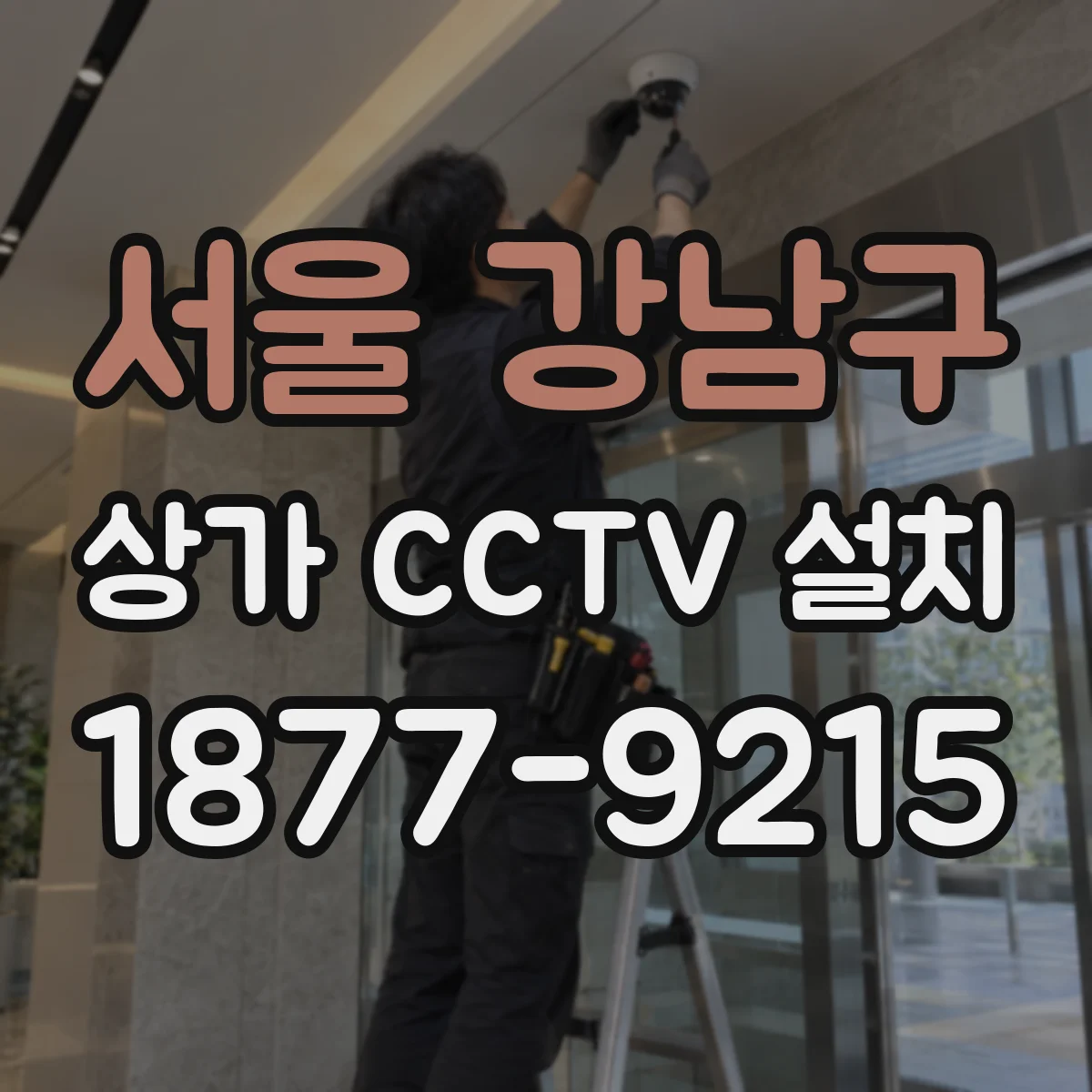 서울 강남구 상가 CCTV 설치