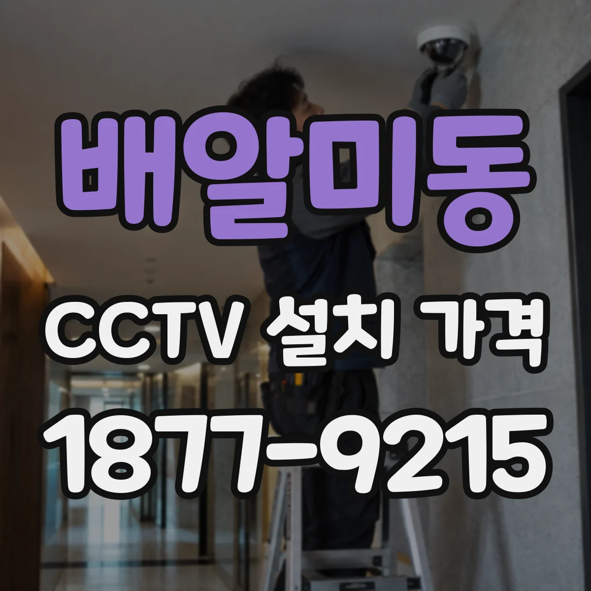 배알미동 CCTV 설치 가격
