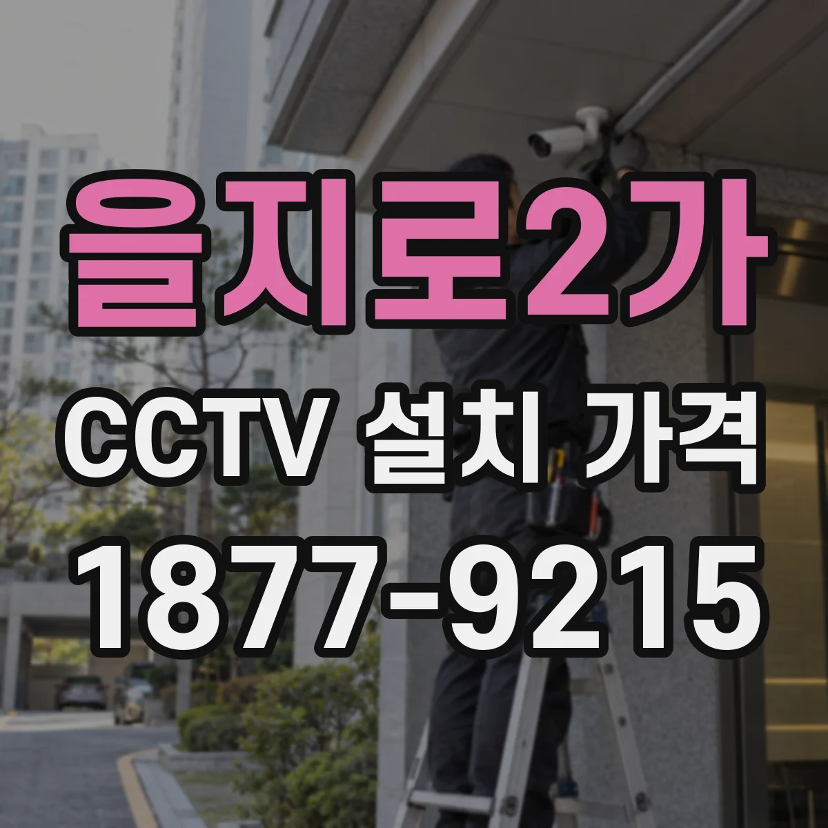 을지로2가 CCTV 설치 가격