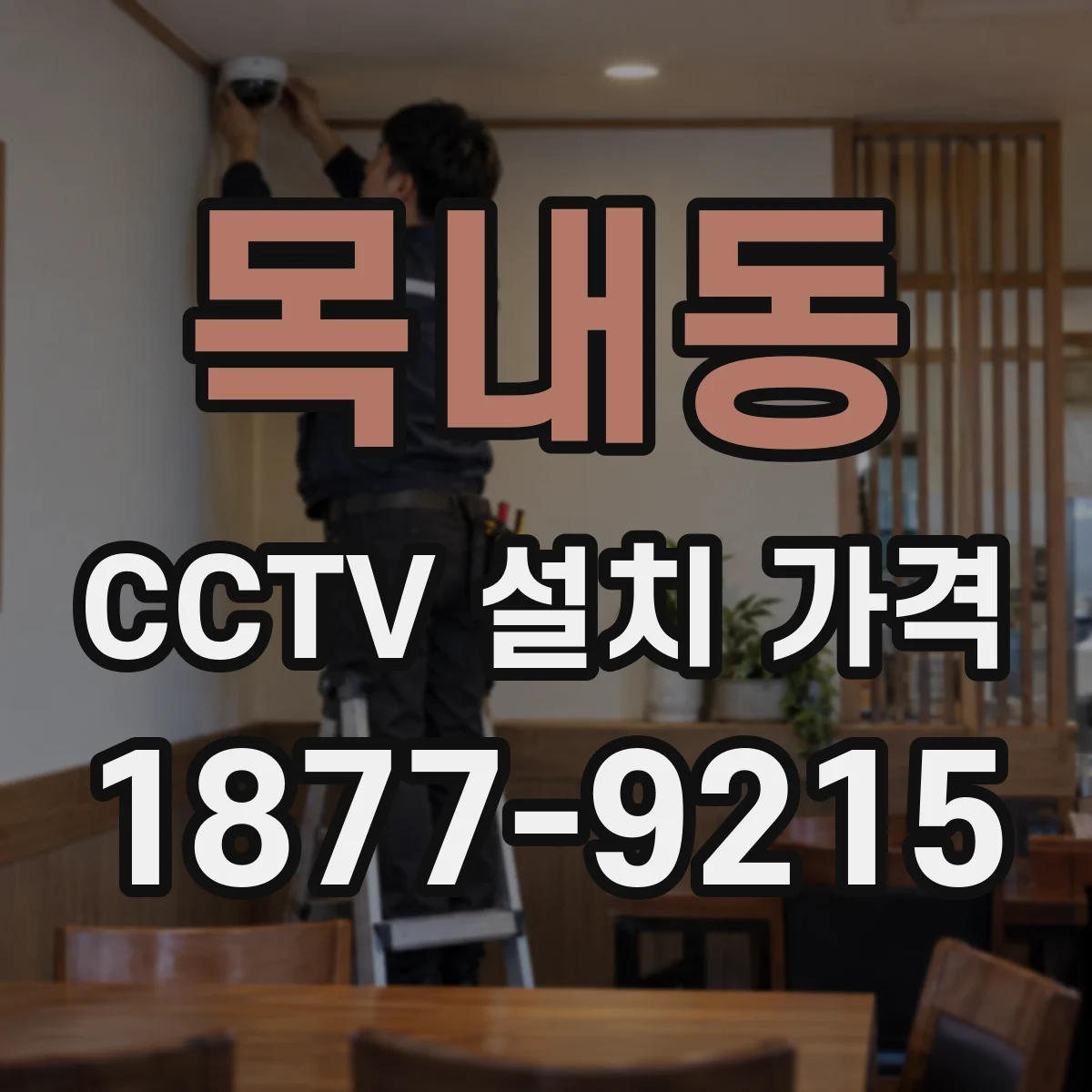 목내동 CCTV 설치 가격