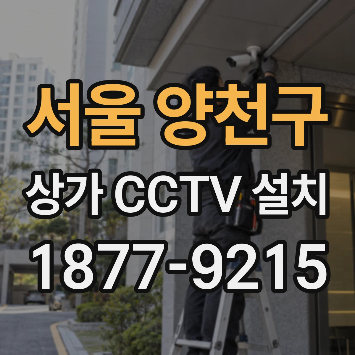 서울 양천구 상가 CCTV 설치