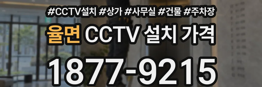 율면 CCTV 설치 가격