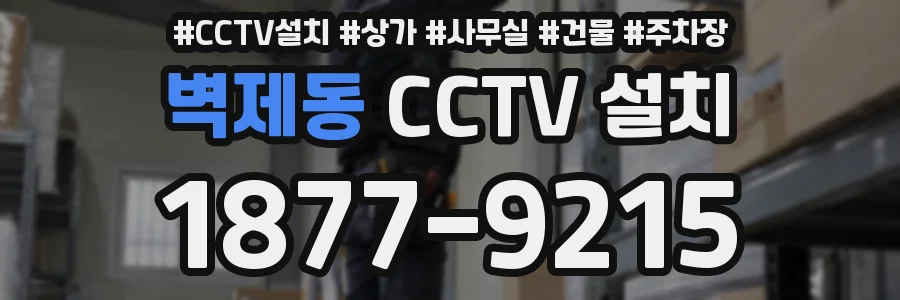 벽제동 CCTV 설치