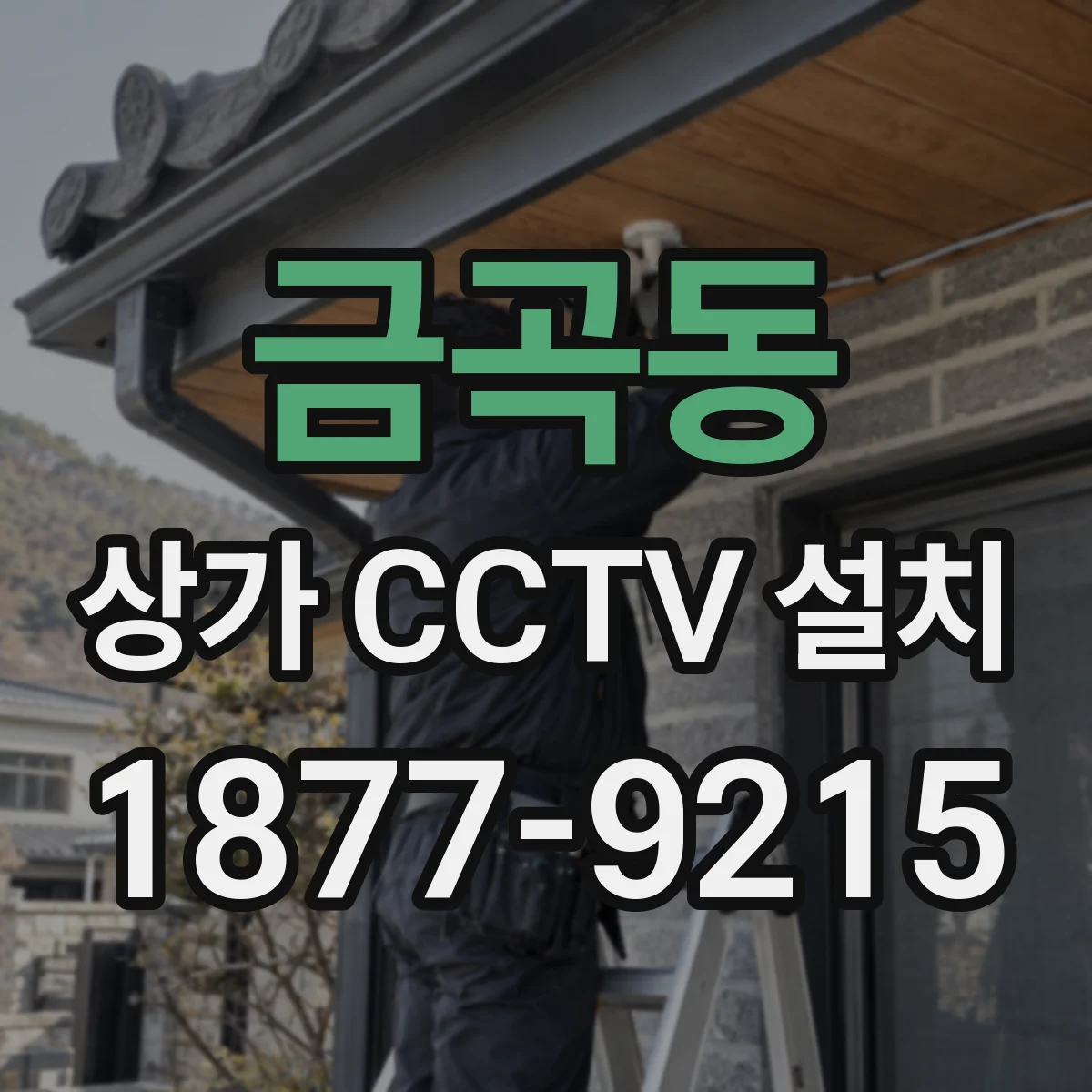 금곡동 상가 CCTV 설치