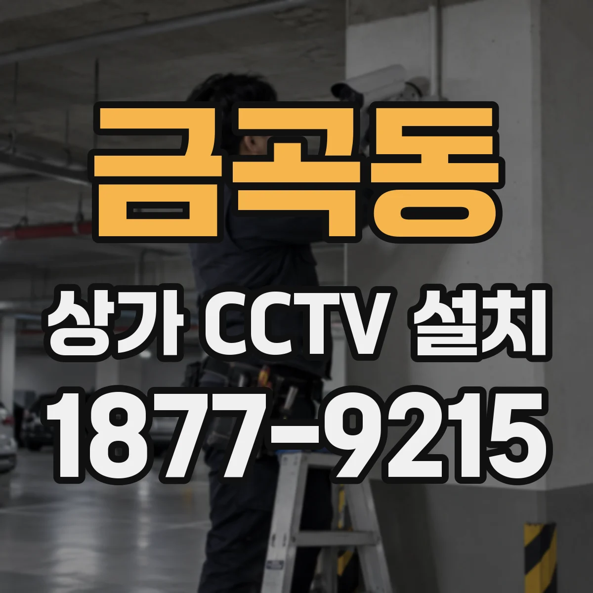 금곡동 상가 CCTV 설치