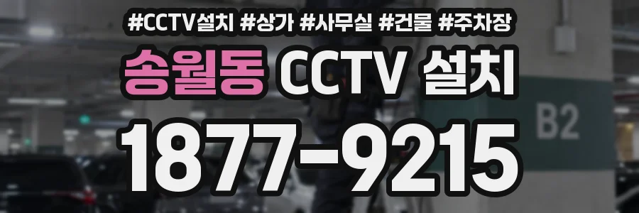 송월동 CCTV 설치