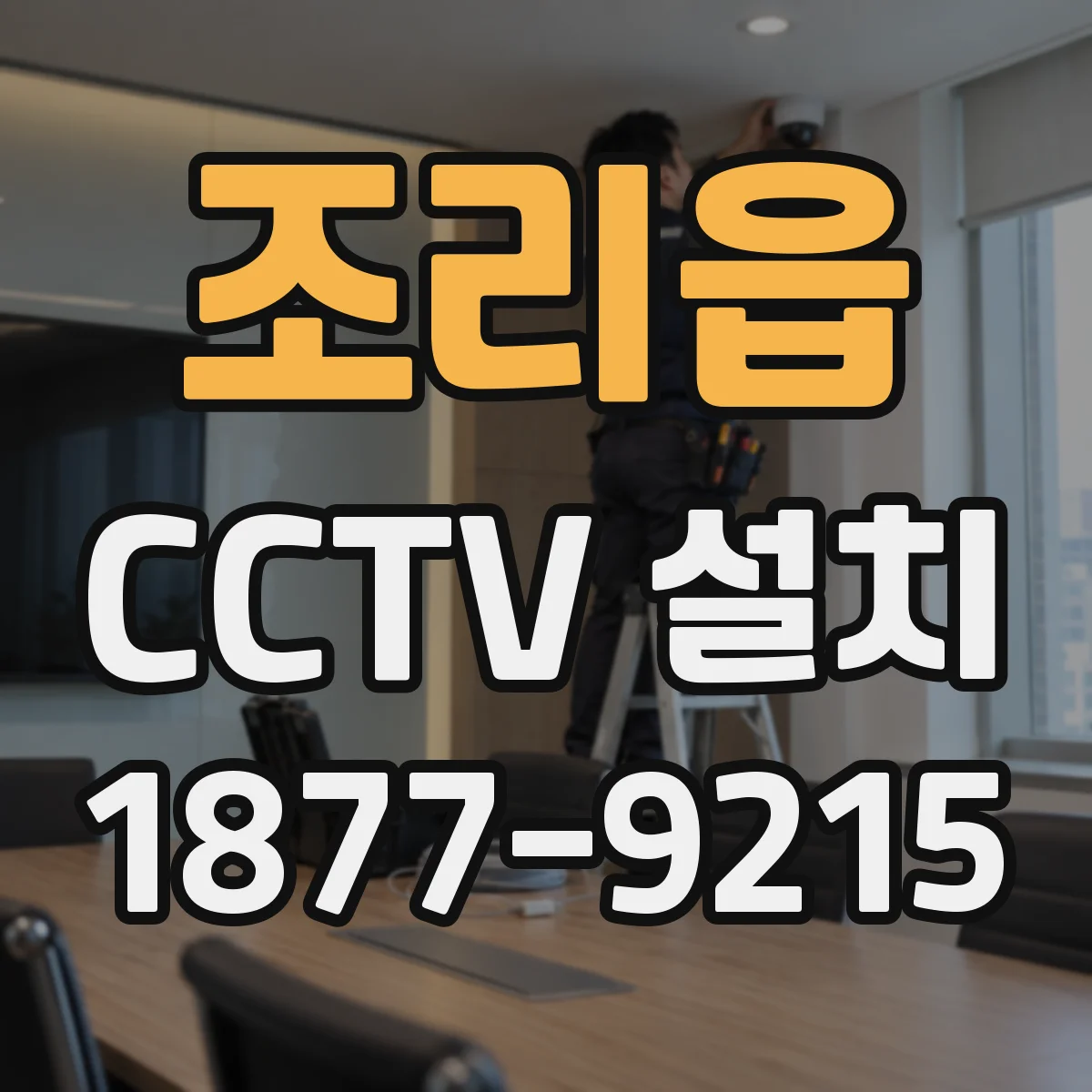 조리읍 CCTV 설치