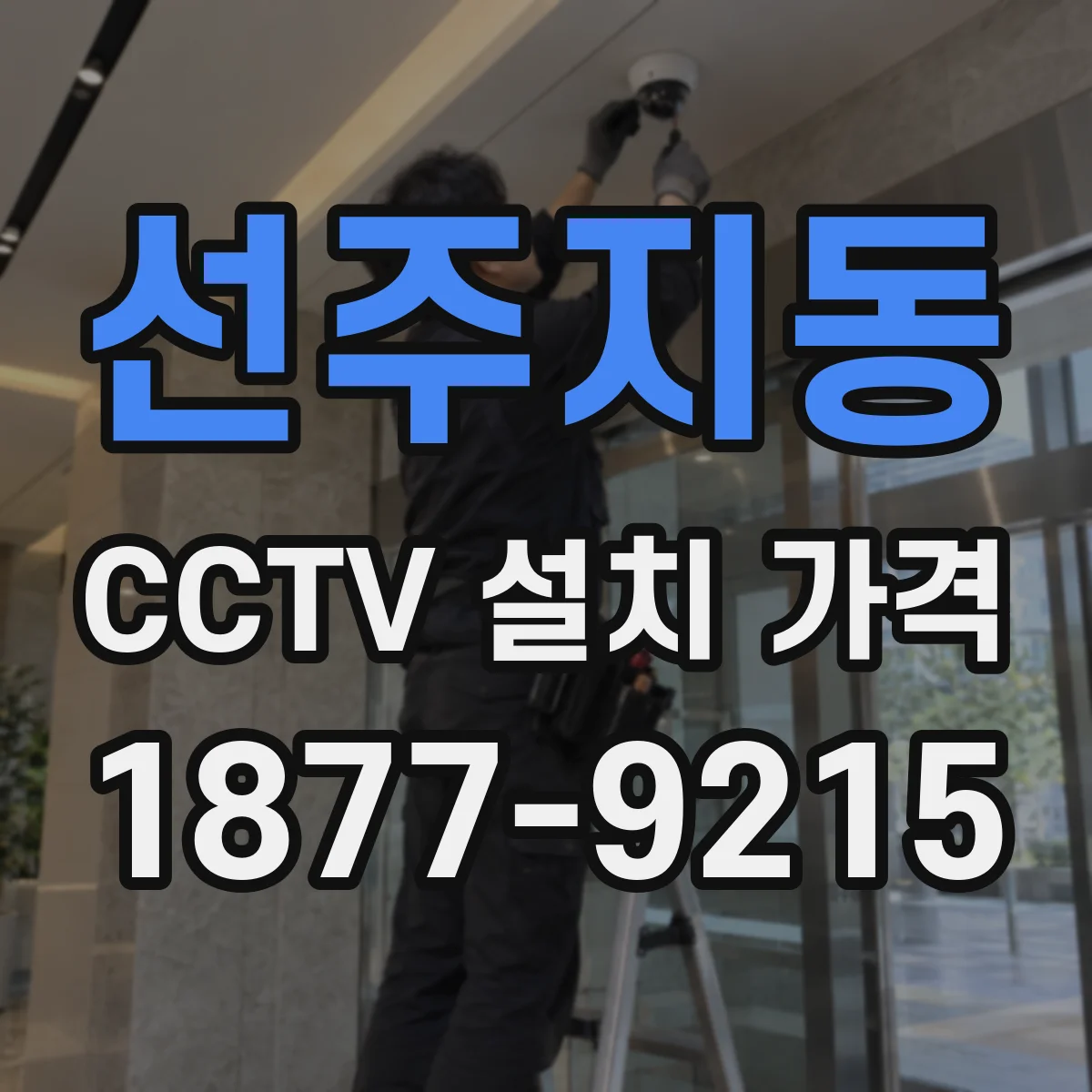 선주지동 CCTV 설치 가격