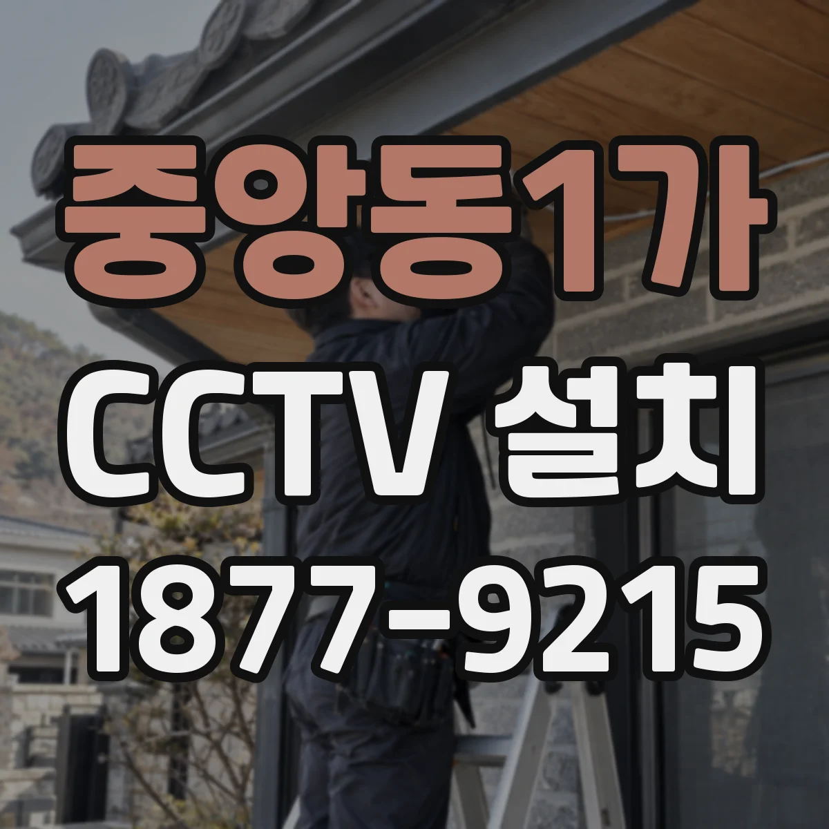 중앙동1가 CCTV 설치