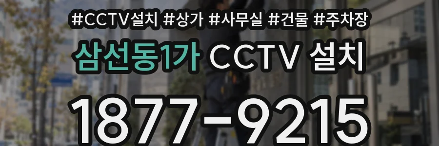 삼선동1가 CCTV 설치
