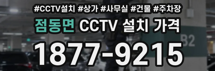 점동면 CCTV 설치 가격
