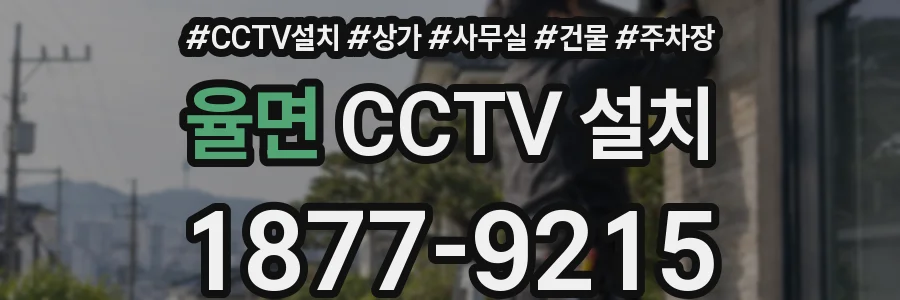 율면 CCTV 설치