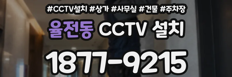 율전동 CCTV 설치
