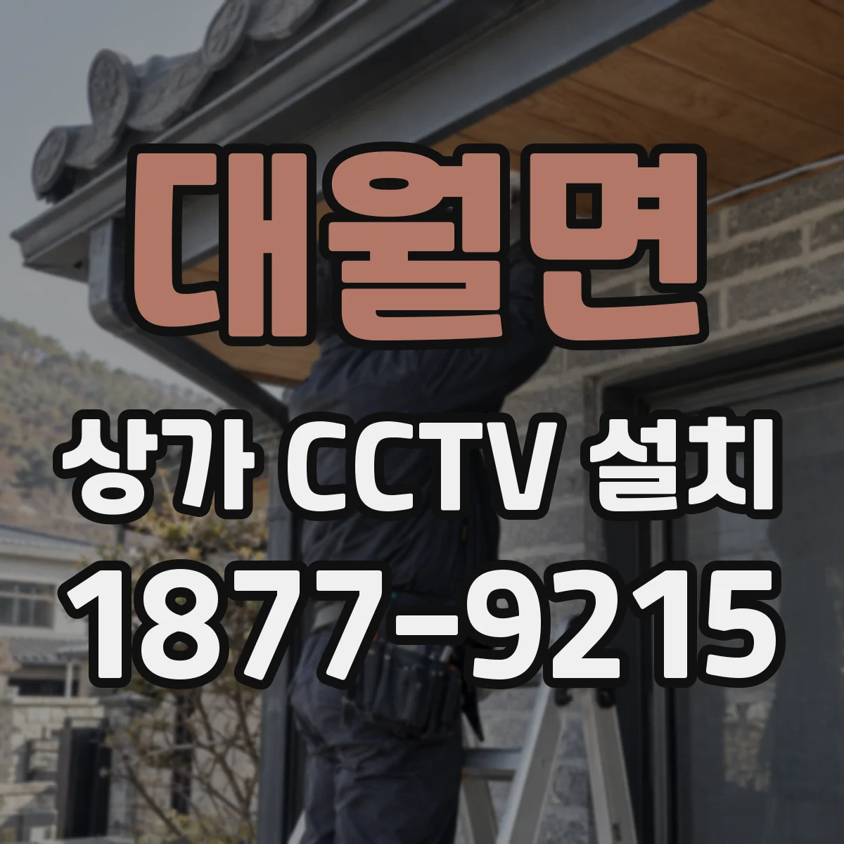 대월면 상가 CCTV 설치