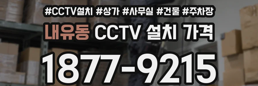 내유동 CCTV 설치 가격