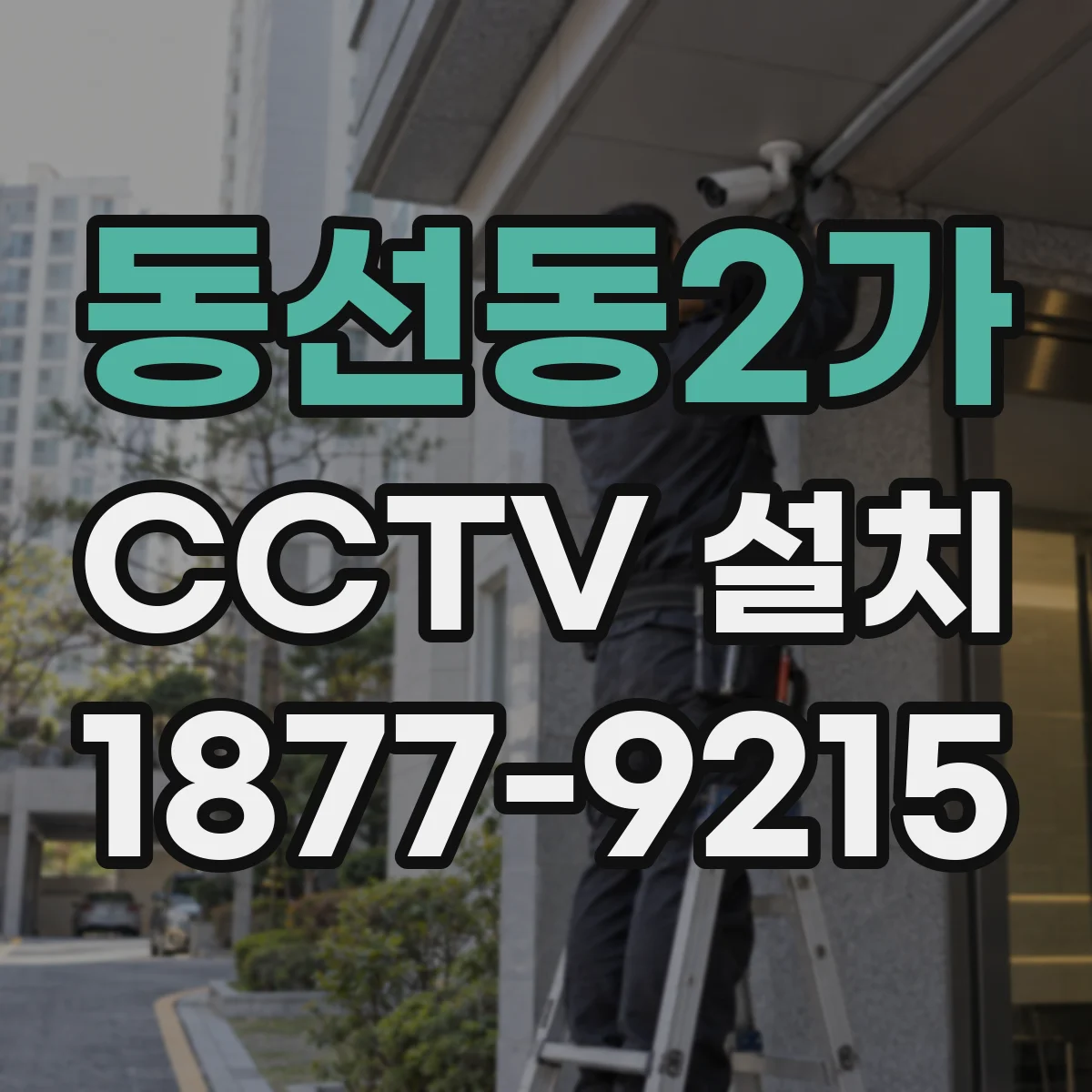 동선동2가 CCTV 설치