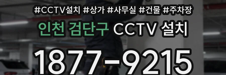 인천 검단구 CCTV 설치