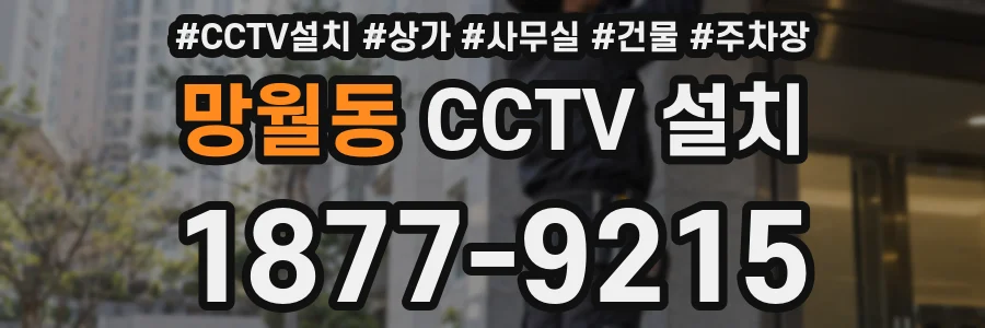 망월동 CCTV 설치