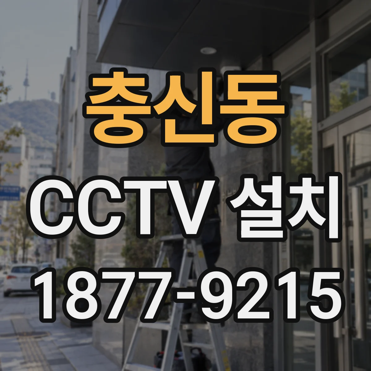 충신동 CCTV 설치