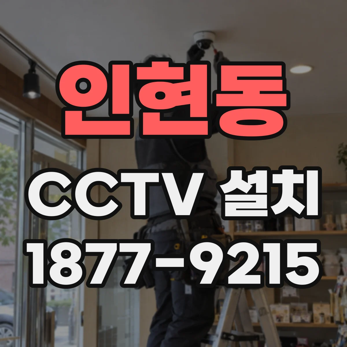 인현동 CCTV 설치