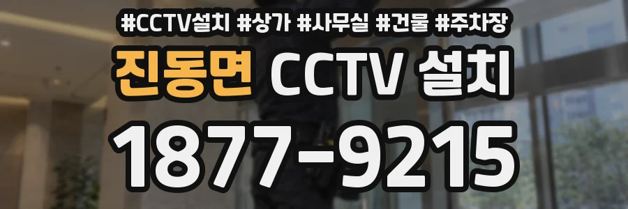 진동면 CCTV 설치