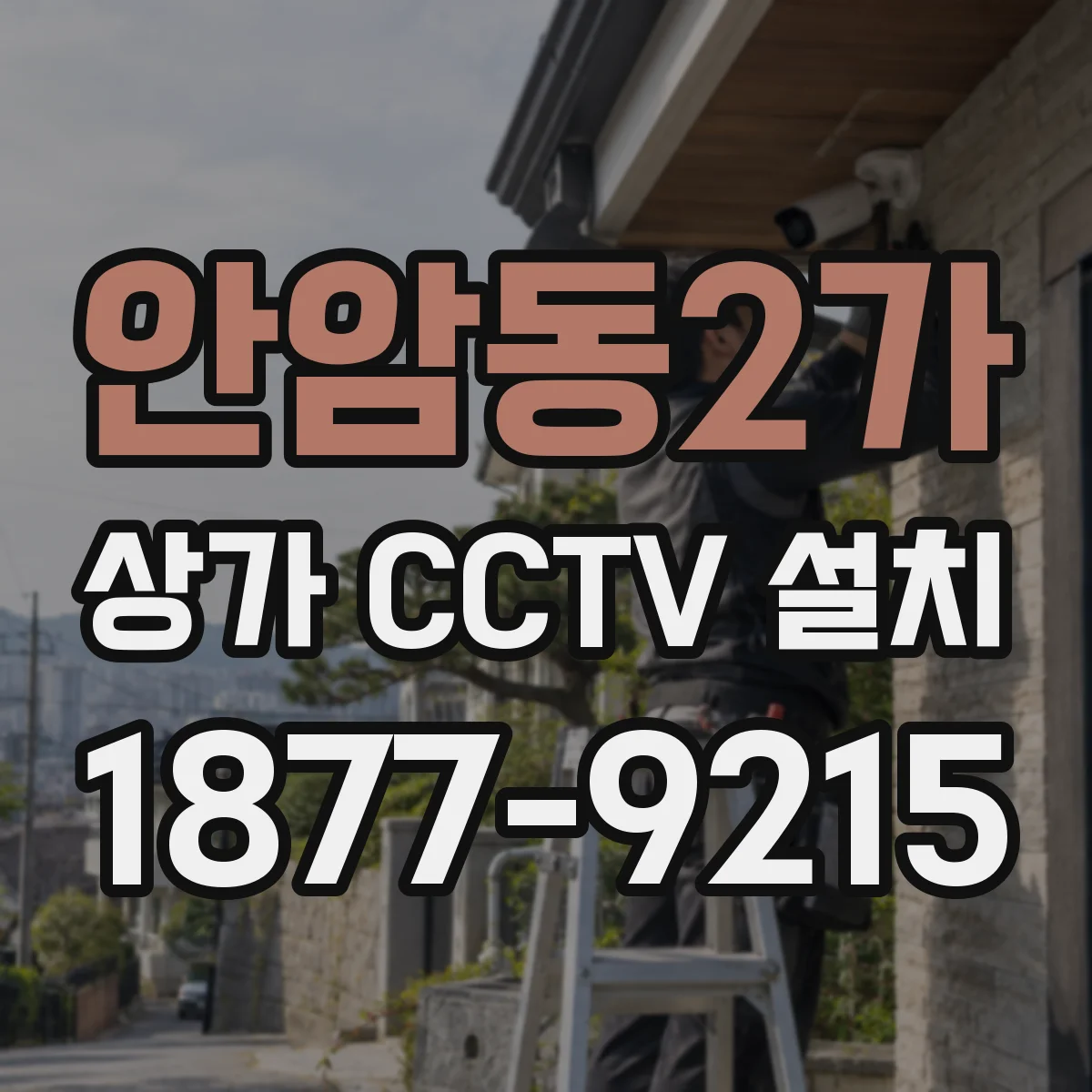 안암동2가 상가 CCTV 설치