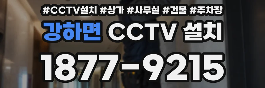 강하면 CCTV 설치