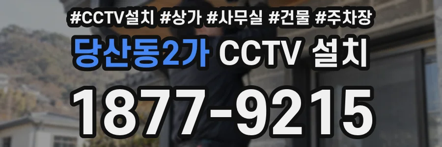 당산동2가 CCTV 설치