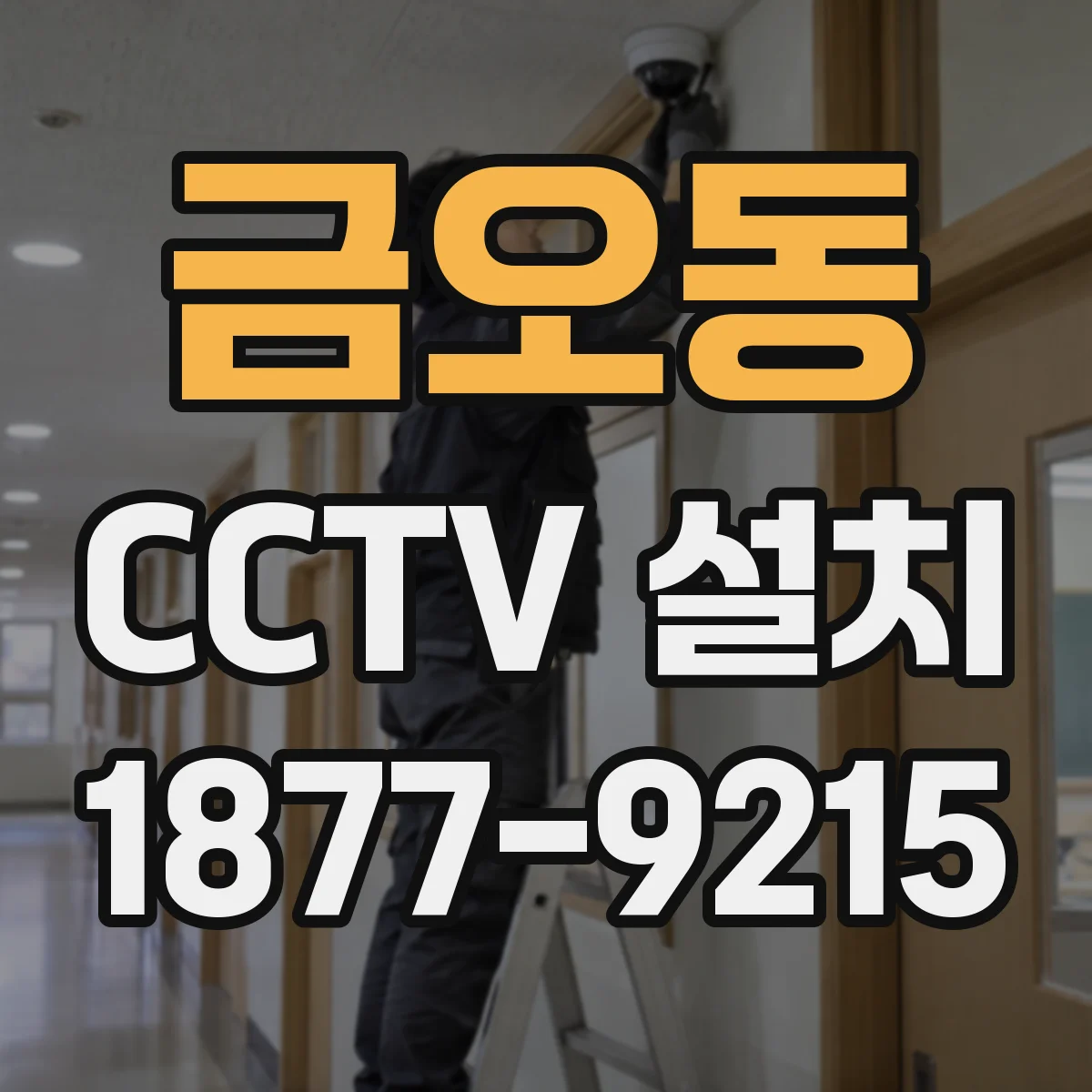 금오동 CCTV 설치