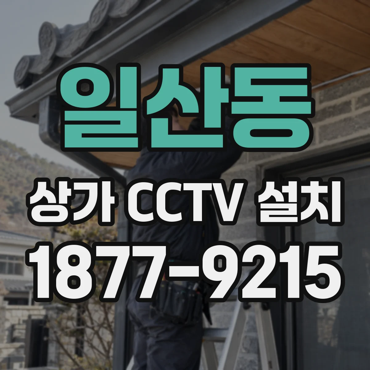 일산동 상가 CCTV 설치