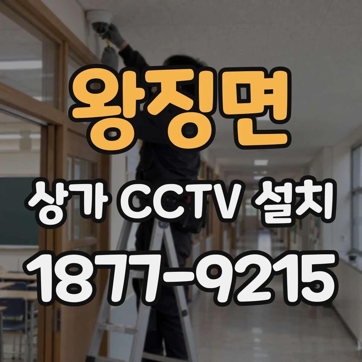 왕징면 상가 CCTV 설치