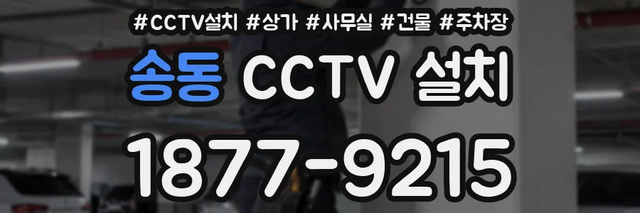 송동 CCTV 설치