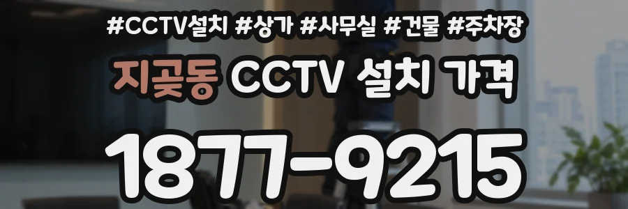 지곶동 CCTV 설치 가격