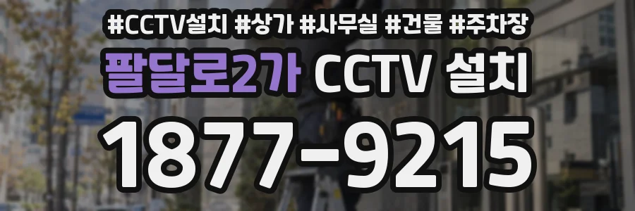 팔달로2가 CCTV 설치
