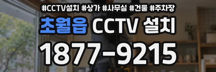 초월읍 CCTV 설치