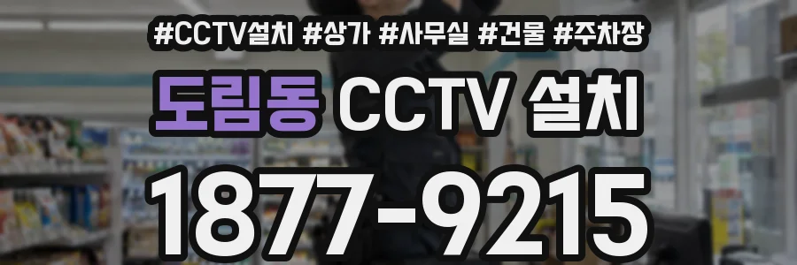 도림동 CCTV 설치