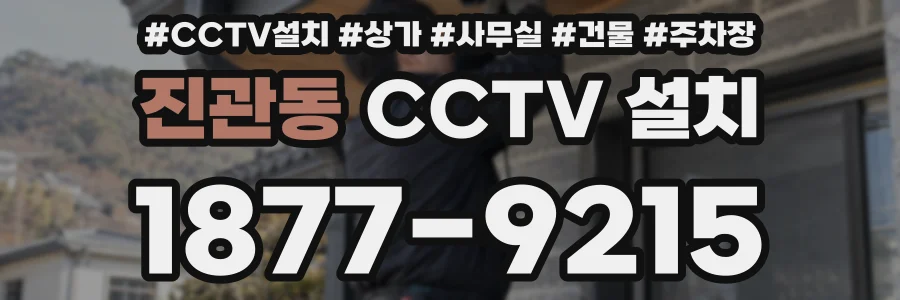 진관동 CCTV 설치