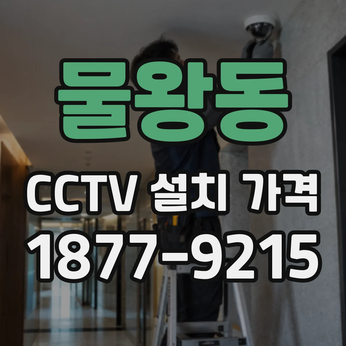 물왕동 CCTV 설치 가격
