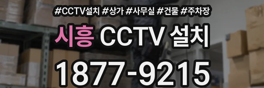 시흥 CCTV 설치