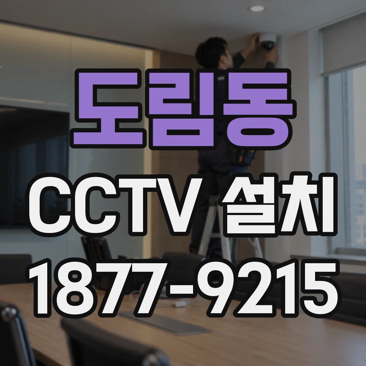 도림동 CCTV 설치