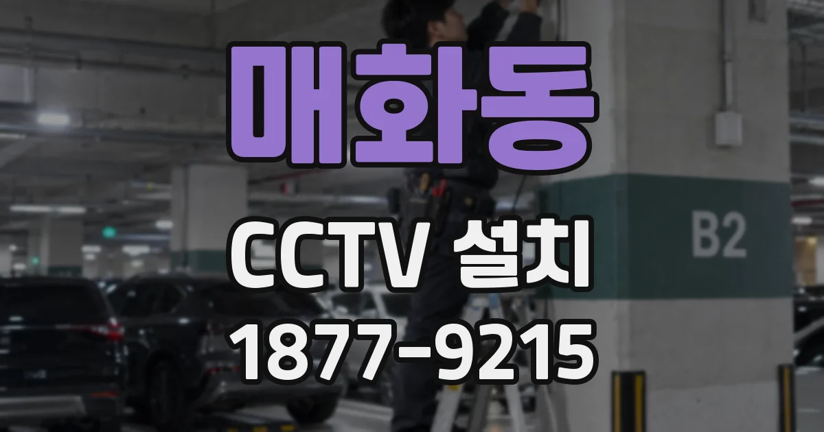 매화동 CCTV 설치