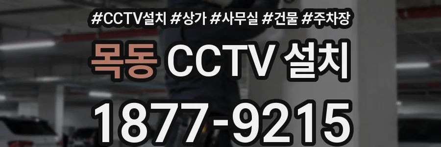 목동 CCTV 설치