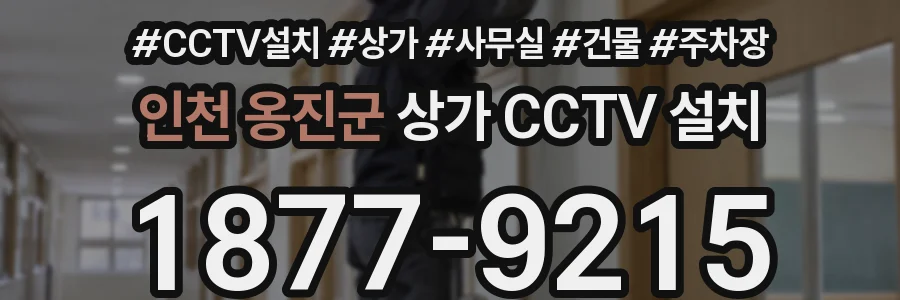 인천 옹진군 상가 CCTV 설치