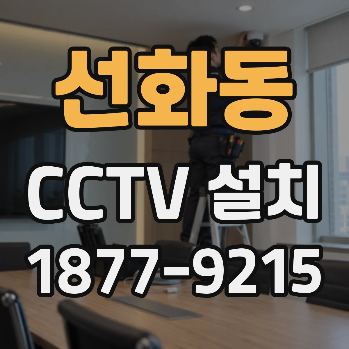 선화동 CCTV 설치